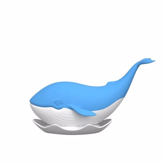 Tea Infuser: Silicone Whale shape