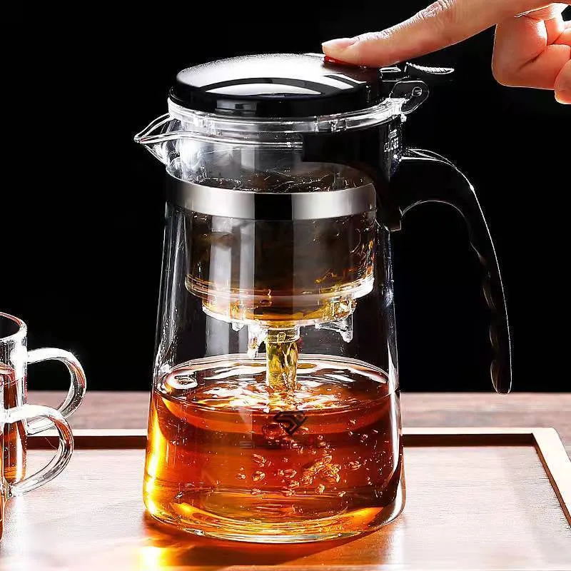 TeaTime Heat Resistant Glass Teapot