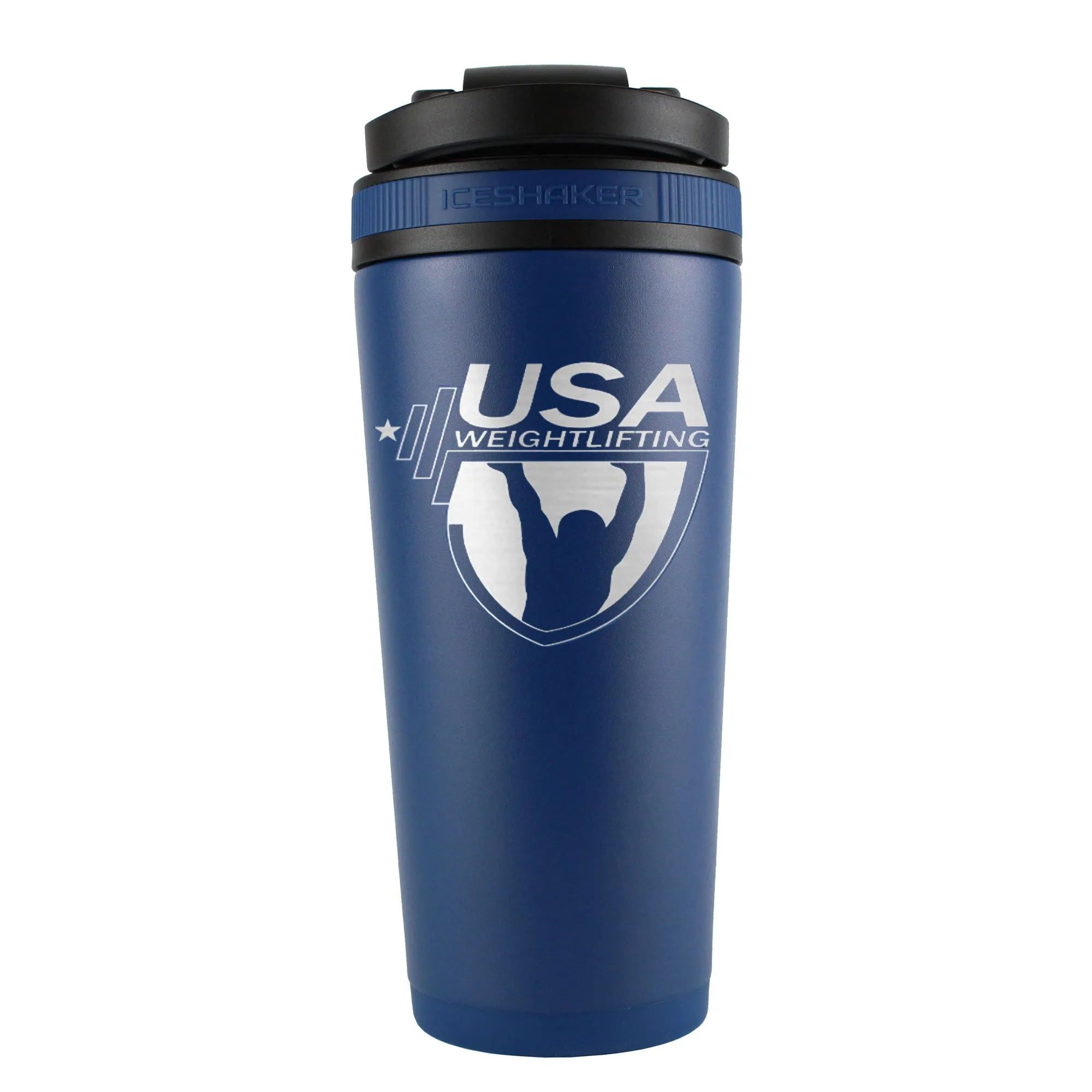 USA Weightlifting Custom 26oz Ice Shaker Bottle