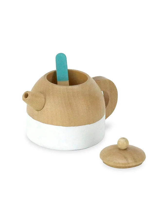 Wooden Tea Set